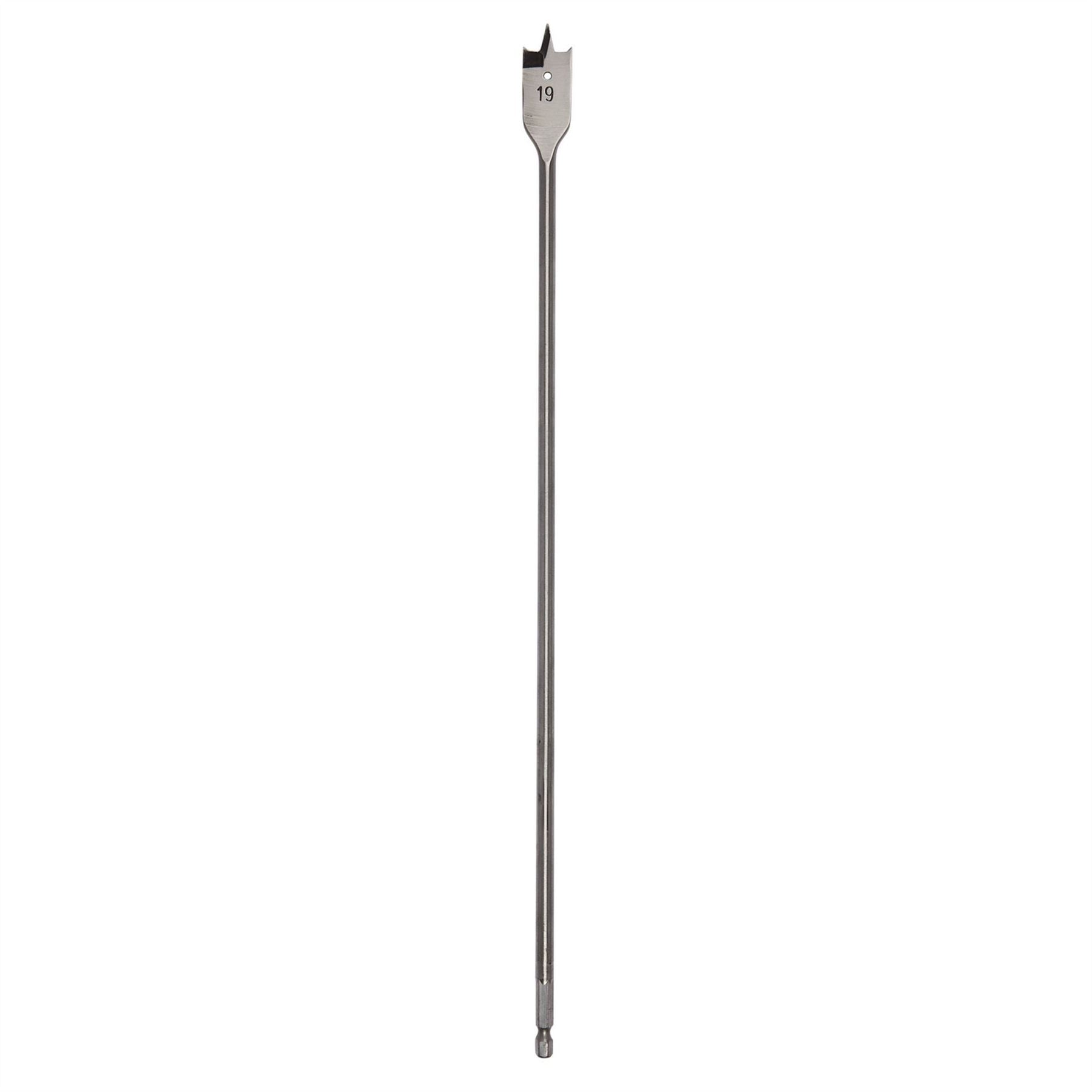 Draper 89998 Extra Long Flat Wood Bit 19 x 400mm Draper