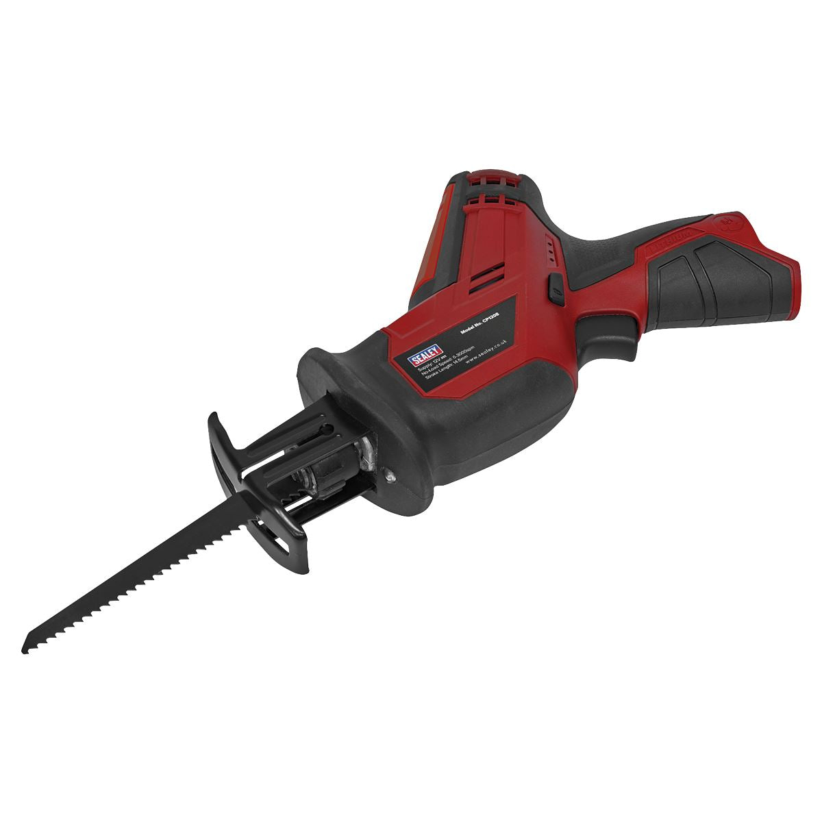 Sealey CP1208 Cordless Reciprocating Saw 12V SV12 Series - Body Only Sealey