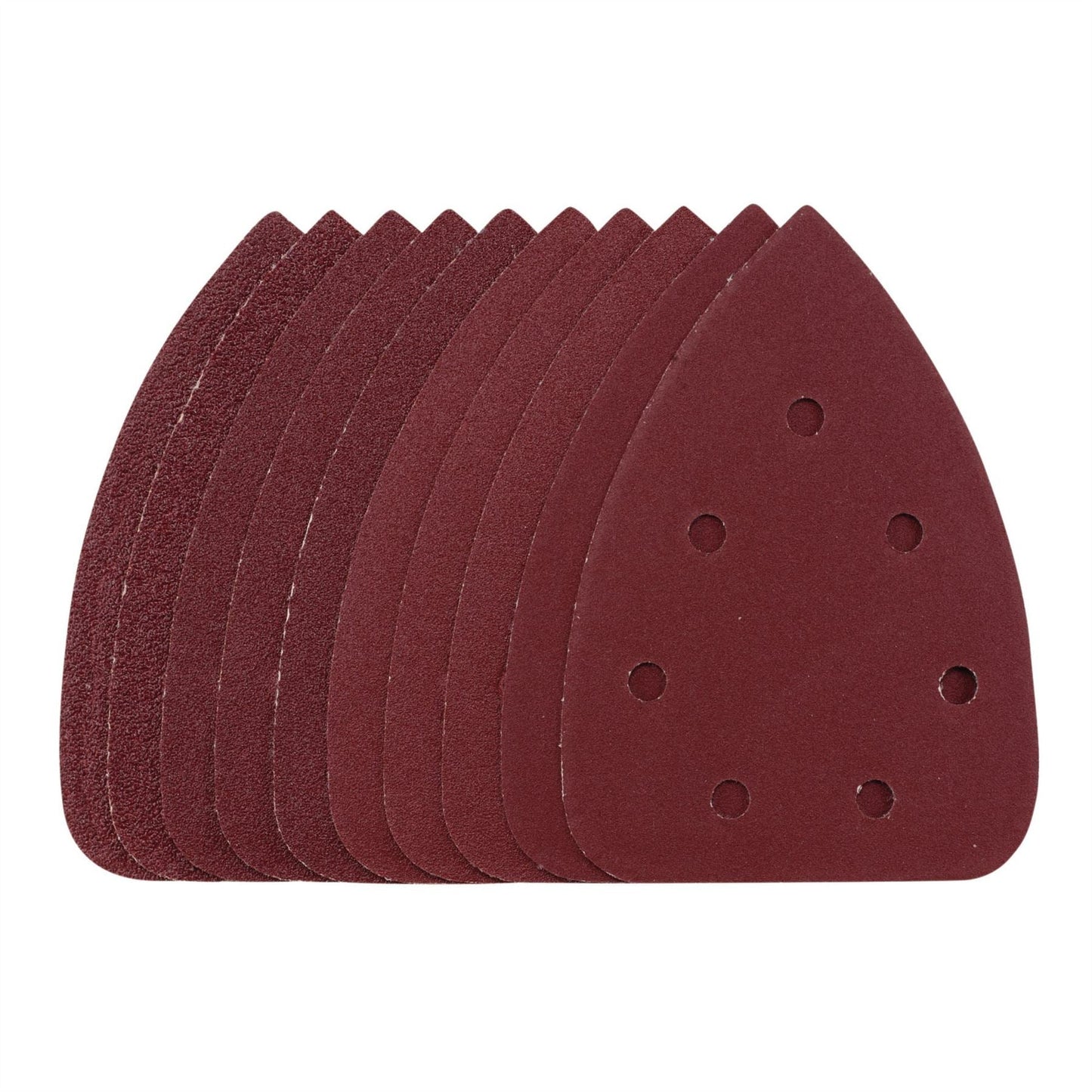 Draper 08626 Detail Sanding Sheets with Hook and Loop 140mm Assorted Grit SSD6 Pack of 10 Draper