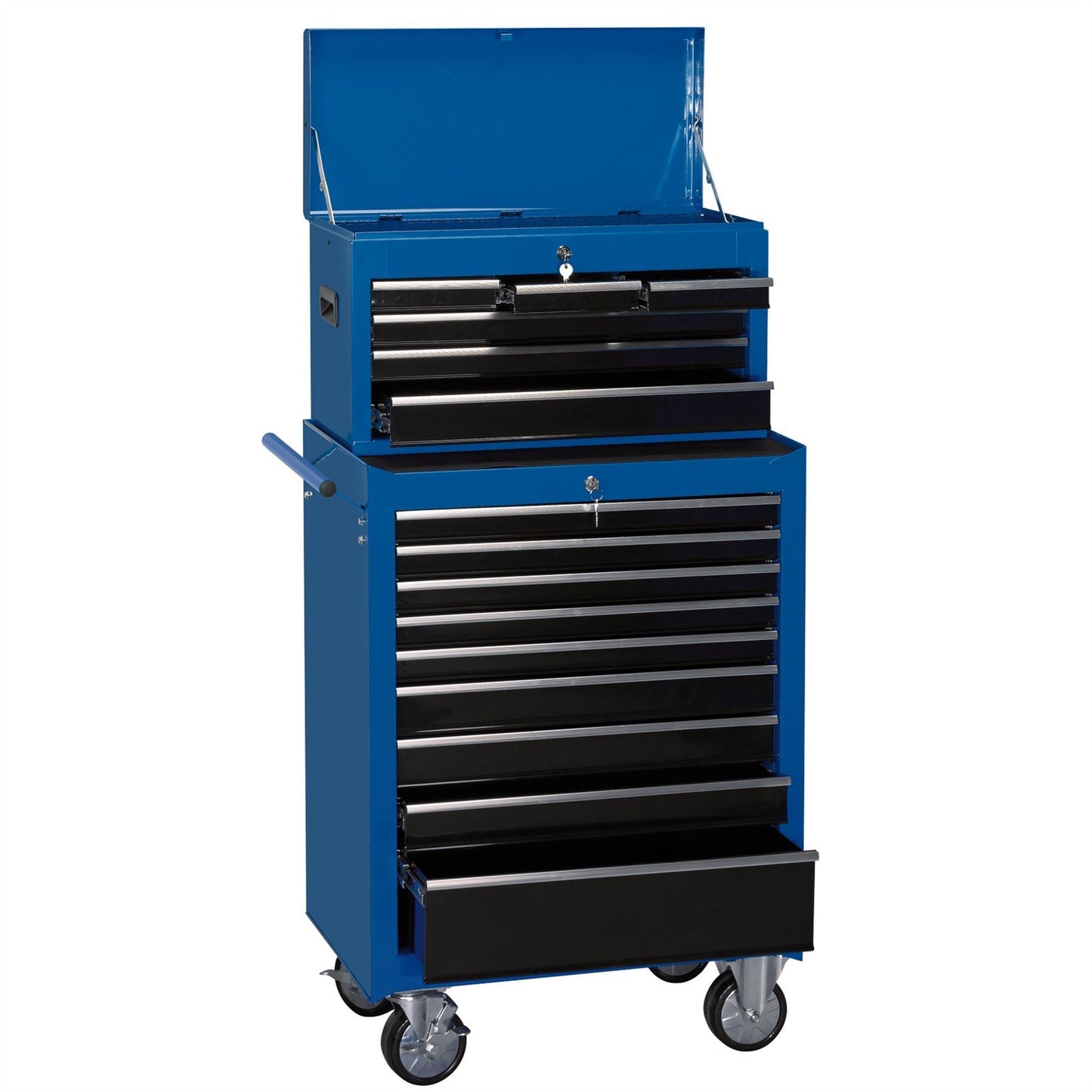 Draper 11533 Combination Roller Cabinet and Tool Chest 15 Drawer 26" 680 x 458 x 1322mm Draper