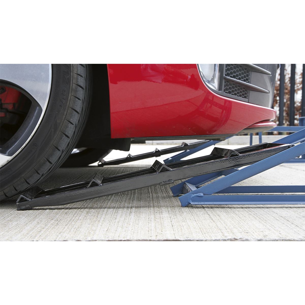 Sealey CAR2001 Car Ramp Extensions 400kg Each/800kg per Pair Sealey
