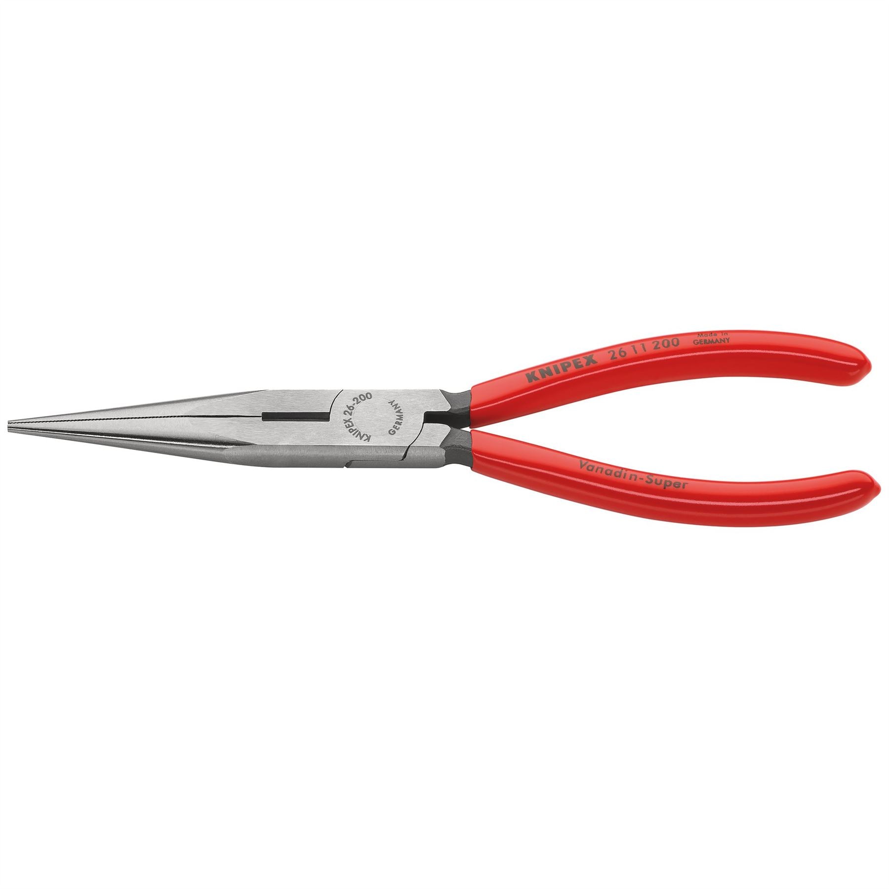Knipex 55572 26 11 200 SB Snipe Nose Side Cutting Pliers 200mm Knipex