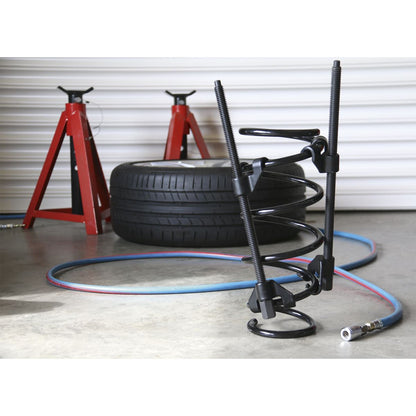 Sealey AK3846 Coil Spring Compressor 1100kg 2pc Long Reach Sealey