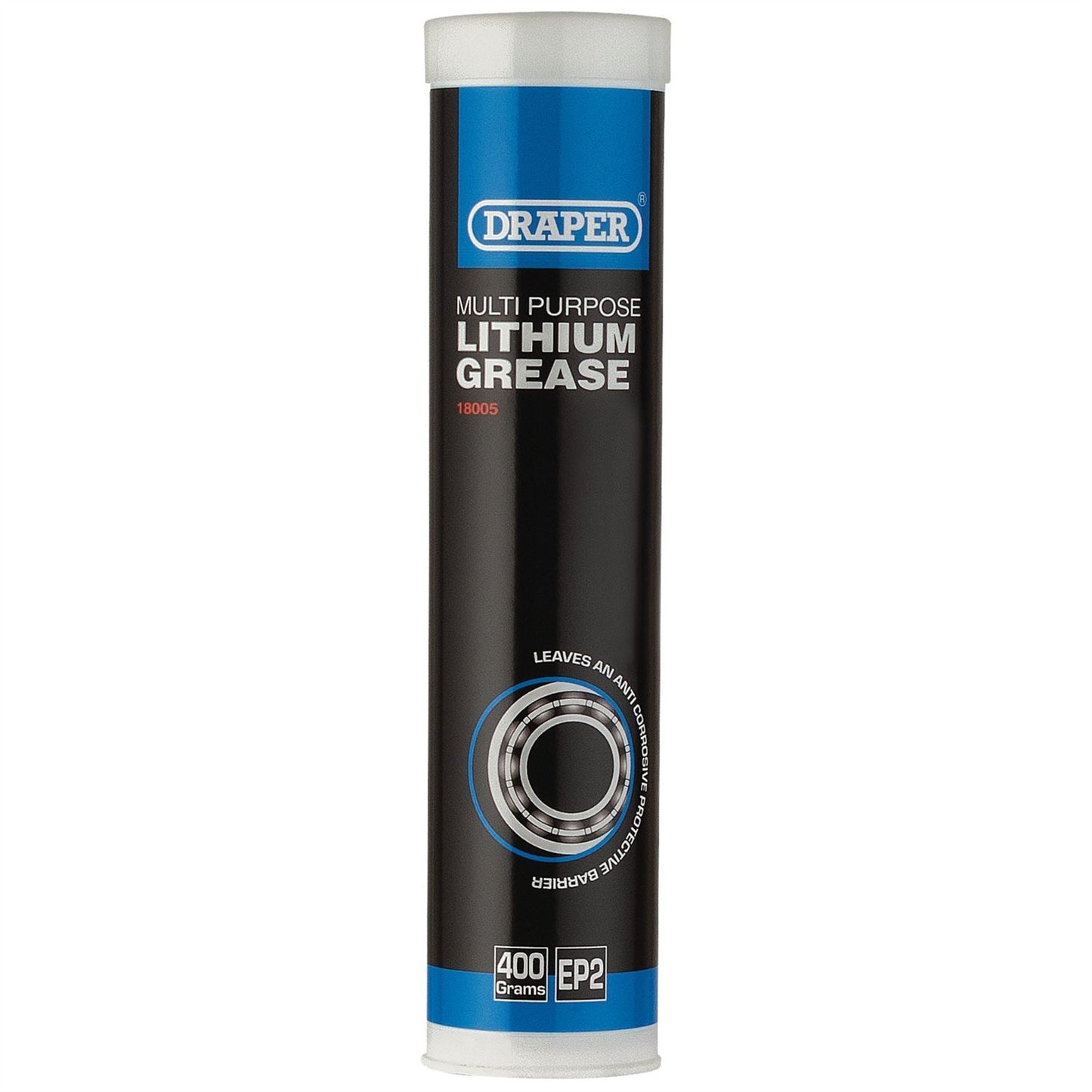 Draper 18005 Multi-Purpose Lithium Grease 400ml Cartridge Draper