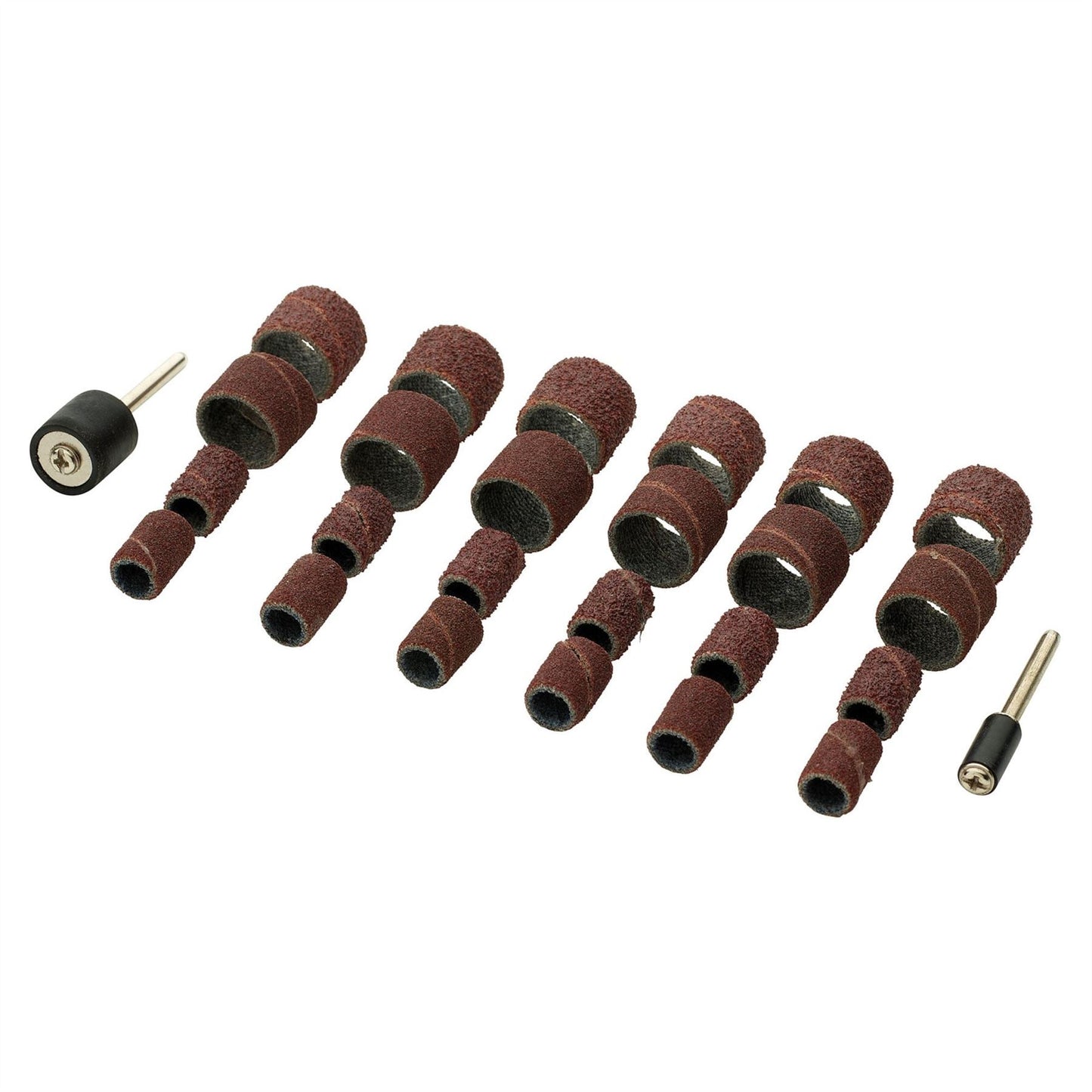 Draper 08955 Sanding Drums and Holders for D20 Engraver/Grinder 26 Piece Draper