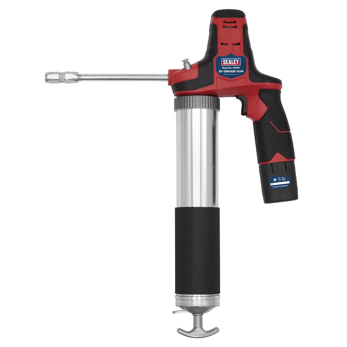Sealey CPG8V Cordless Grease Gun 8V Sealey