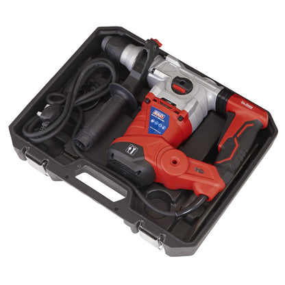 Sealey SDSPLUS32 Rotary Hammer Drill SDS Plus Ø32mm 1500W/230V Sealey