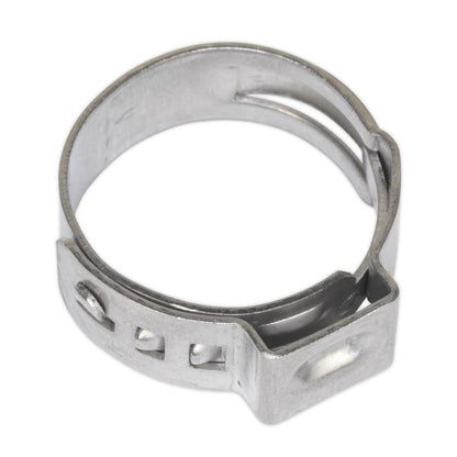 Sealey OCSE1517 O-Clip Single Ear Ø15.3-18.5mm Pack of 25 Sealey