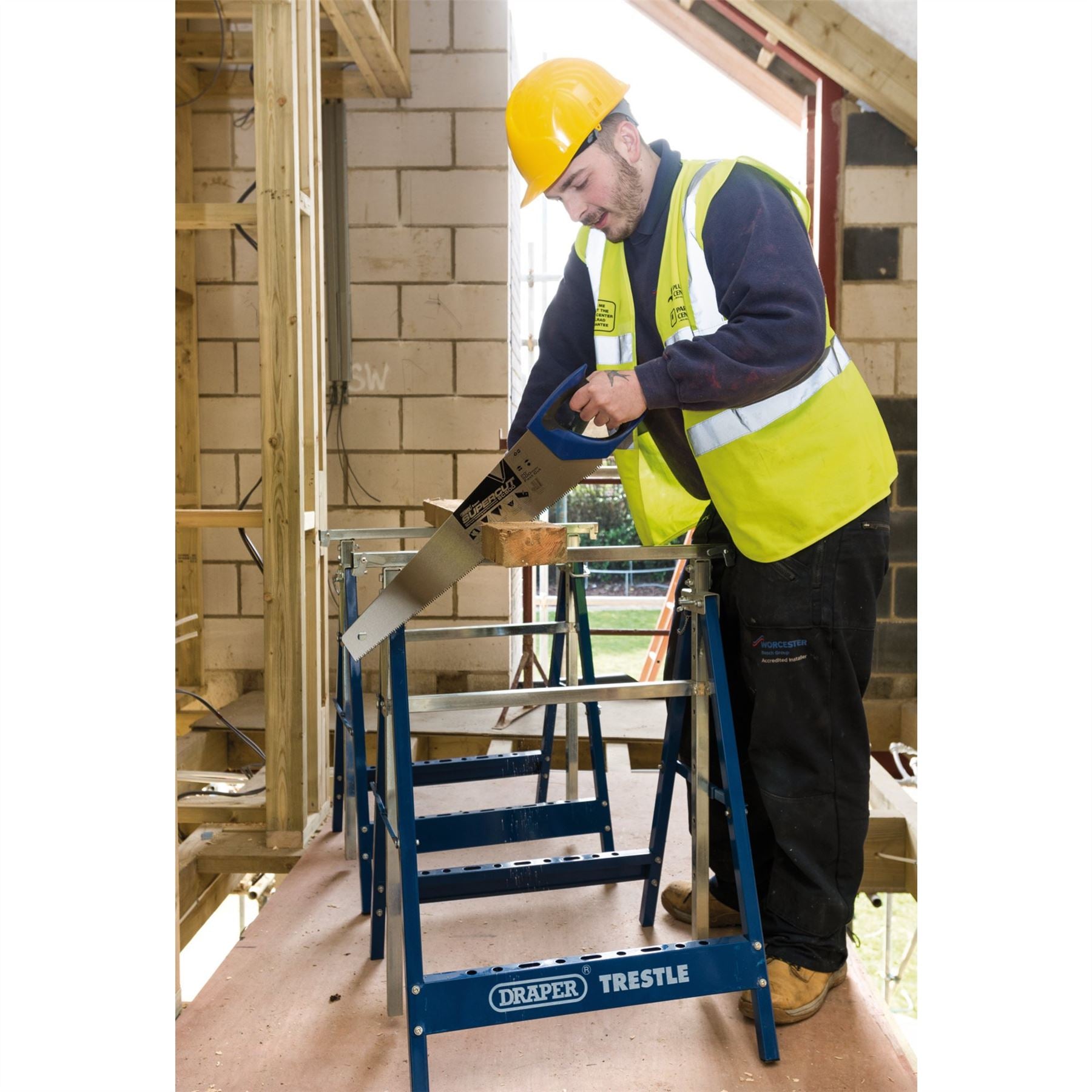 Draper 49290 Expert Supercut® Soft Grip Hardpoint Handsaw 500mm/20" 7tpi/8ppi Draper