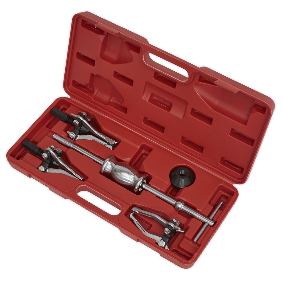 Sealey PS992 Slide Hammer Gear/Bearing Puller Set 5pc Sealey