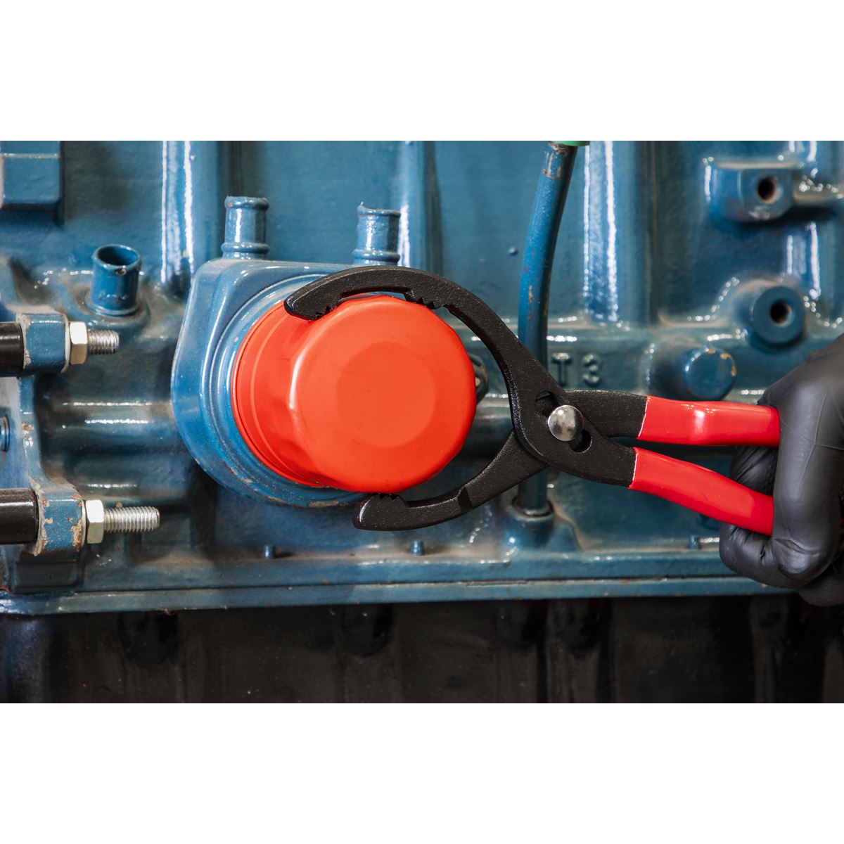 Sealey AK6411 Ø60-108mm Capacity Oil Filter Pliers Sealey