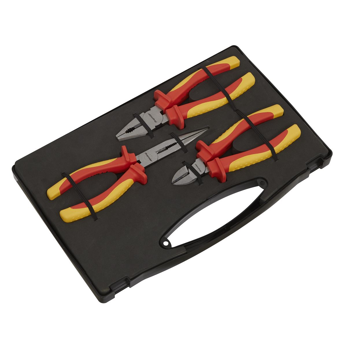 Sealey AK83452 Pliers Set 3pc VDE Approved Sealey
