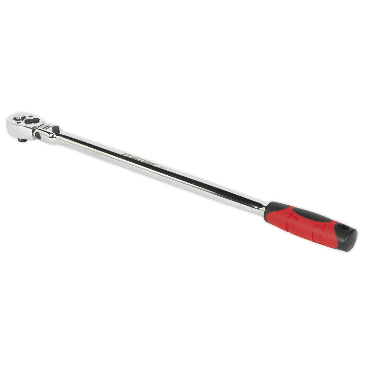 Sealey AK6697 Ratchet Wrench Flexi-Head Extra-Long 455mm 3/8"Sq Drive Sealey