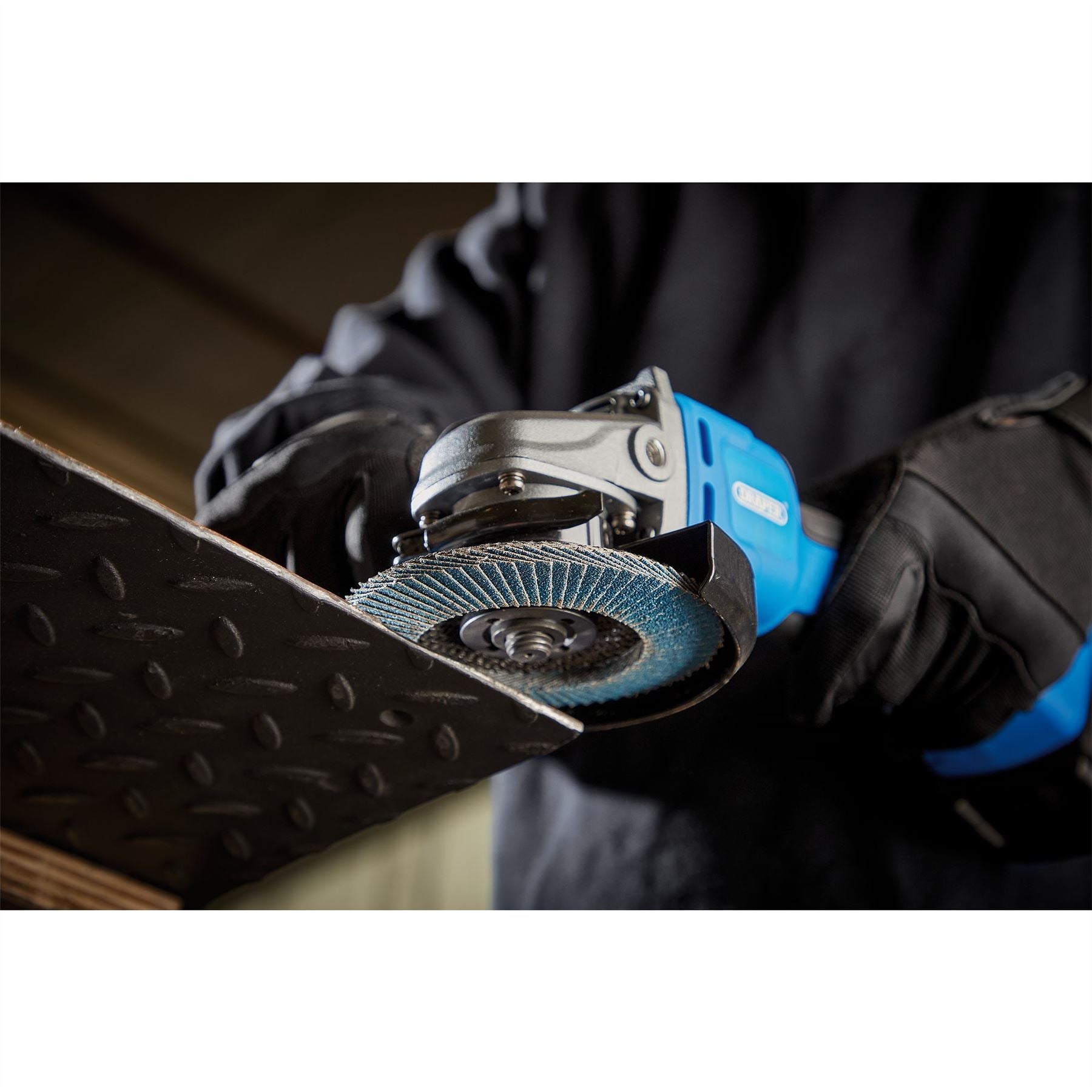 Draper 84042 Zirconium Oxide Flap Disc 115 x 22.23mm 80 Grit Draper