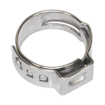 Sealey OCSE1315 O-Clip Single Ear Ø13.2-15.7mm Pack of 25 Sealey