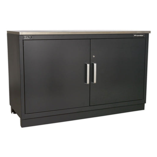 Sealey APMS02 Modular Floor Cabinet 2 Door 1550mm Heavy-Duty Sealey
