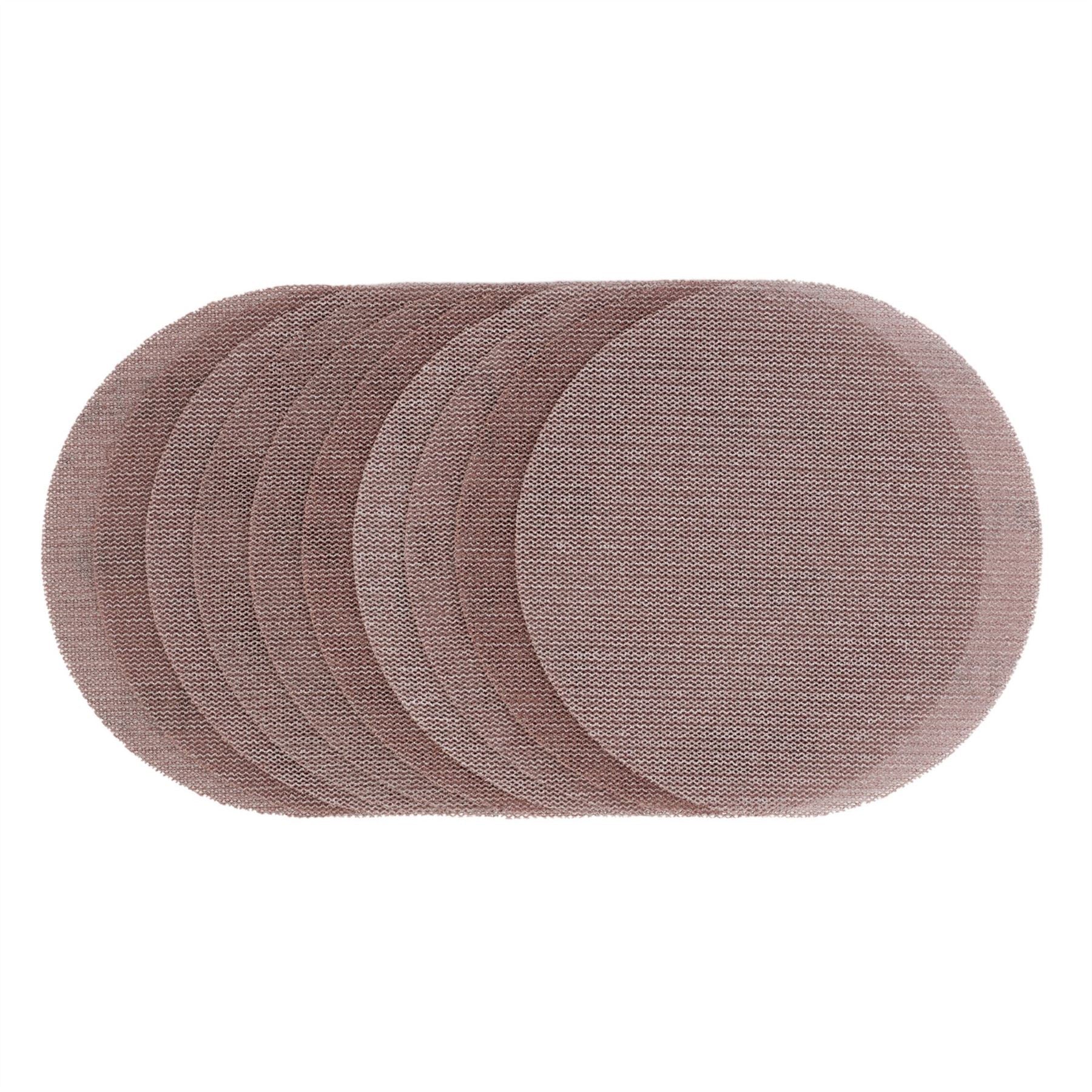Draper 61821 Expert Quality Mesh Sanding Discs 150mm 120 Grit Pack of 10 Draper