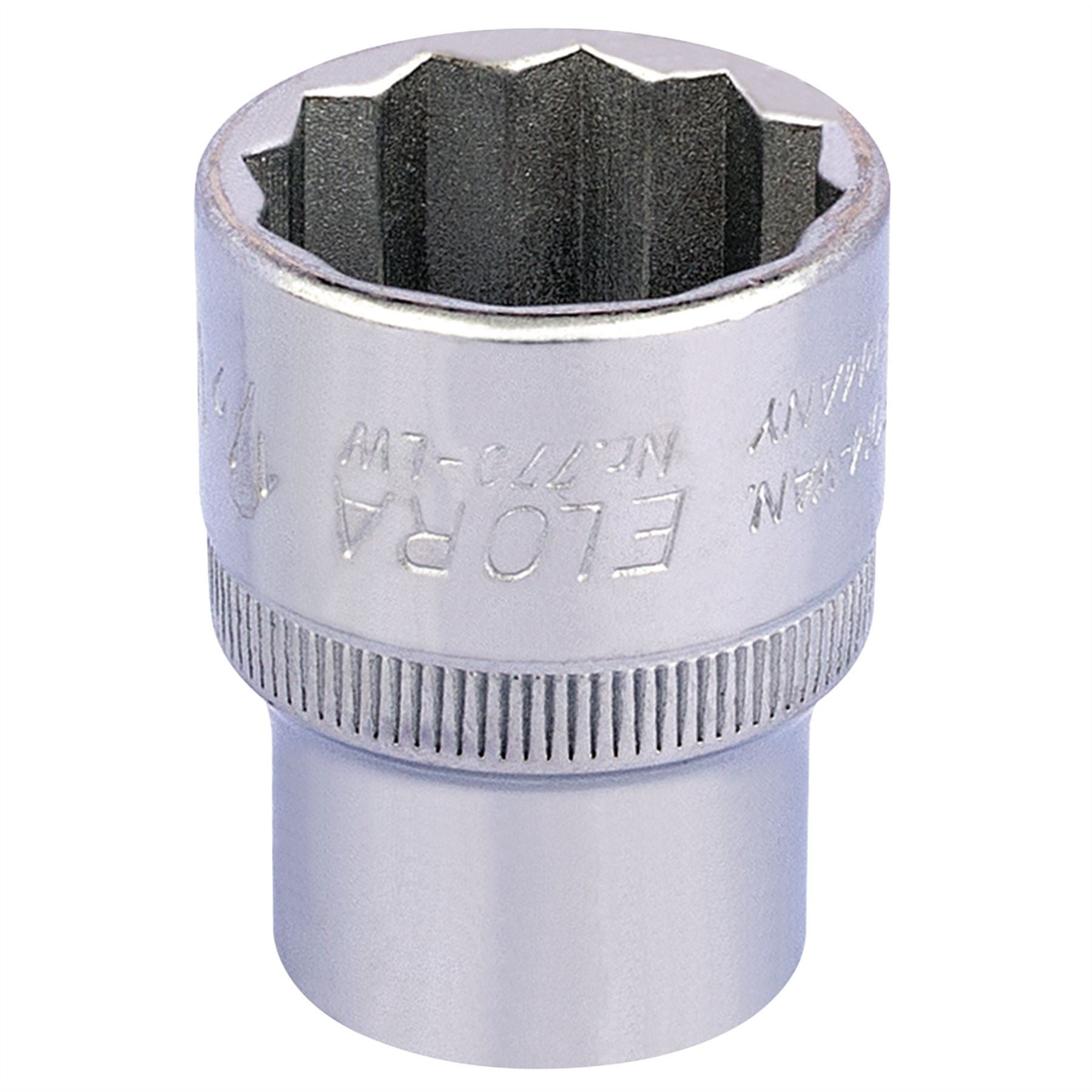 Elora 24856 Whitworth Bi-Hexagon Socket 1/2" Sq. Dr. 1/2" Elora