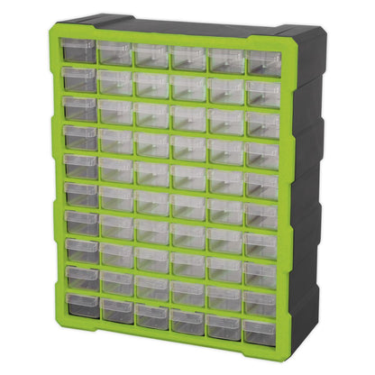 Sealey APDC60HV Cabinet Box 60 Drawer - Green/Black Sealey