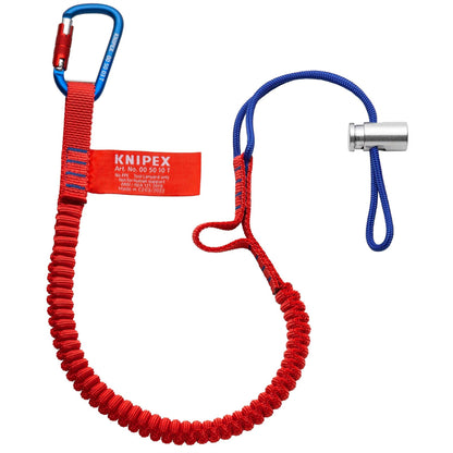 Knipex 13163 00 50 12 T BK Lanyard with fixated carabiner Draper