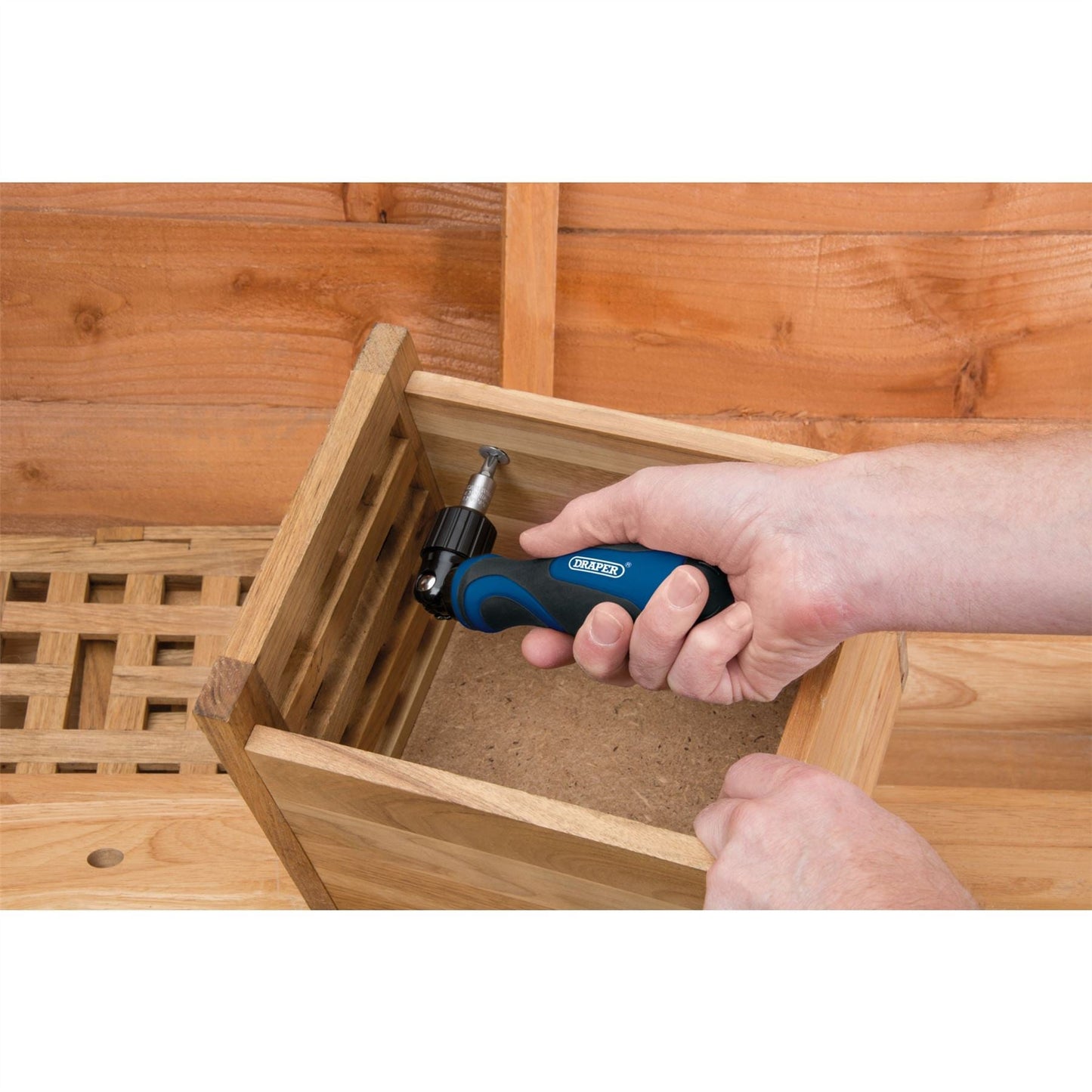 Draper 38124 Ratchet Screwdriver and Bit Set 13 Piece Draper