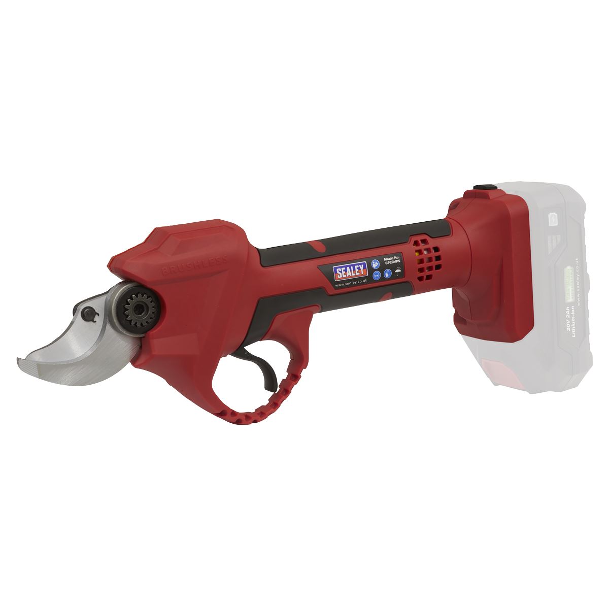 Sealey CP20VPS Pruning Shears Cordless 20V SV20 Series - Body Only Sealey