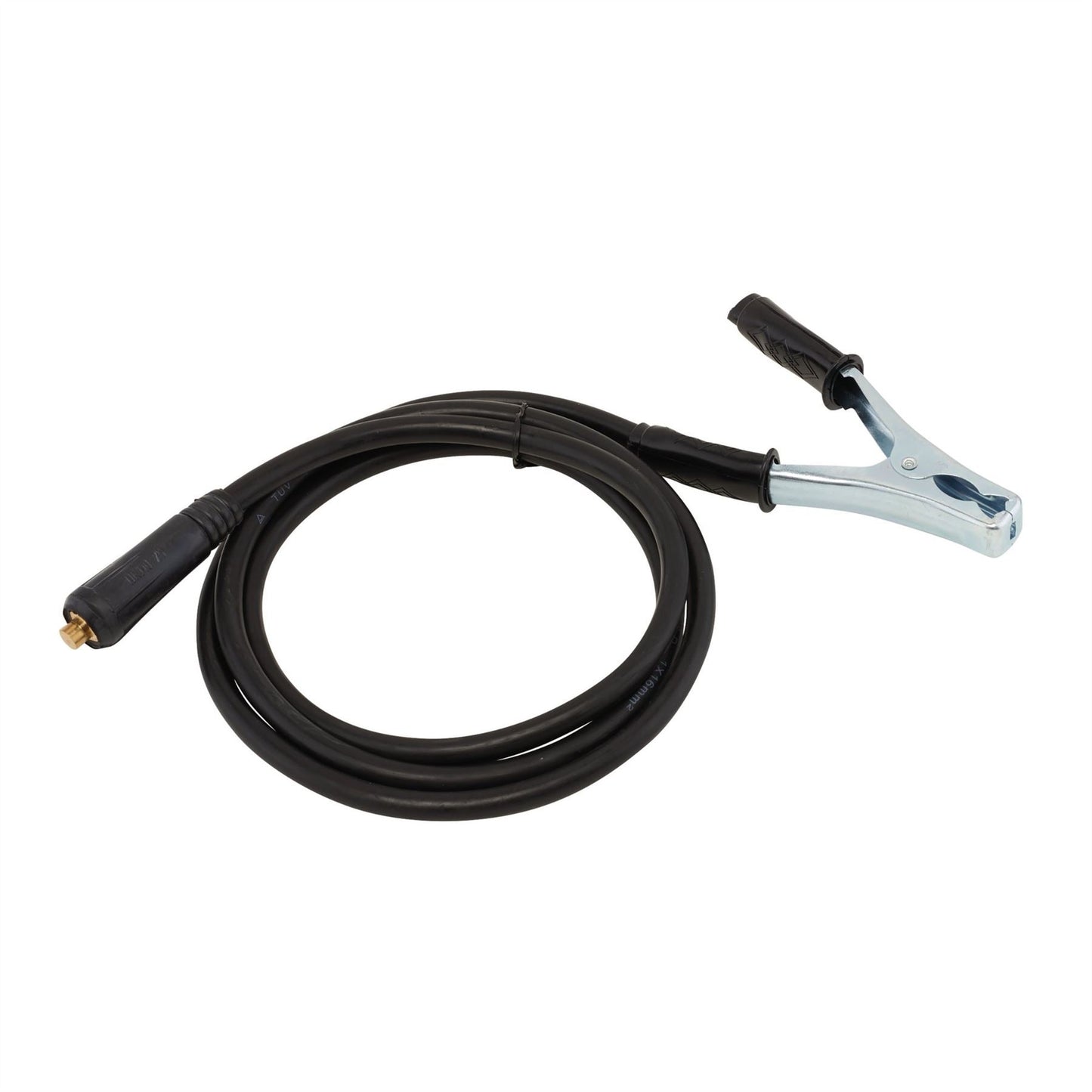 Draper 20930 MMA Welding Earth Lead and Clamp with 10/25 Dinse-type Plug 1.8m 200A Draper