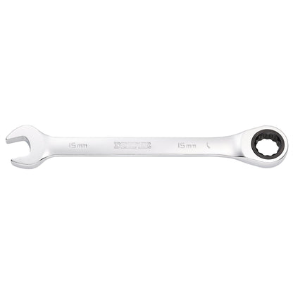Draper 31012 Metric Ratcheting Combination Spanner 15mm Draper