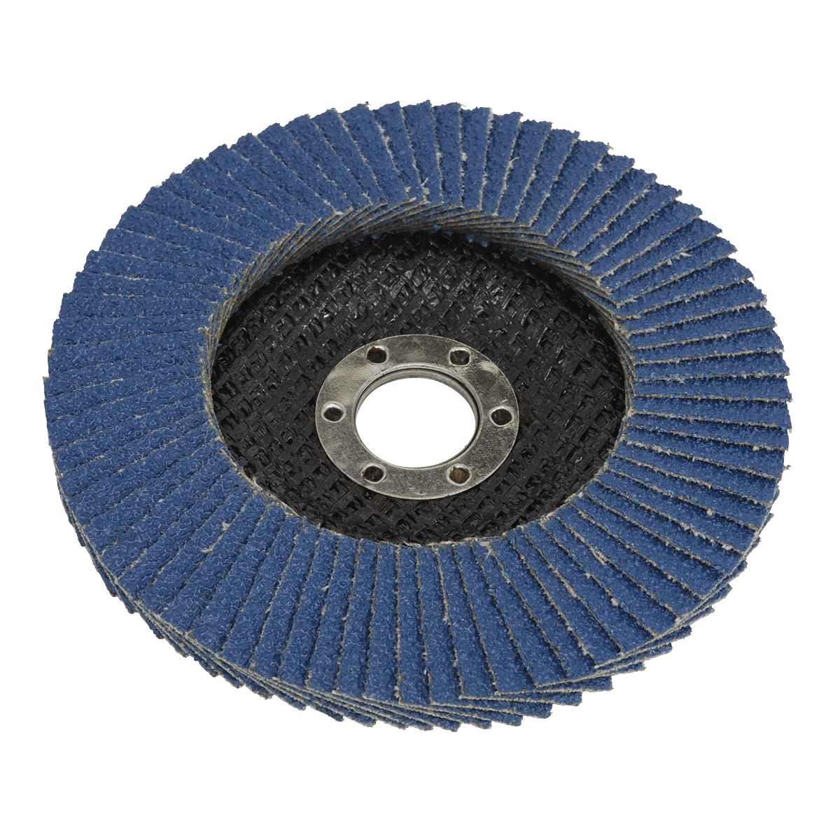 Sealey FD10060 Flap Disc Zirconium Ø100mm Ø16mm Bore 60Grit Sealey