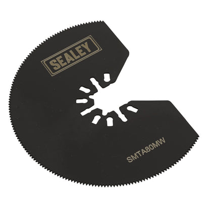 Sealey SMTA80MW Multi-Tool Blade Metal & Wood 80mm Sealey