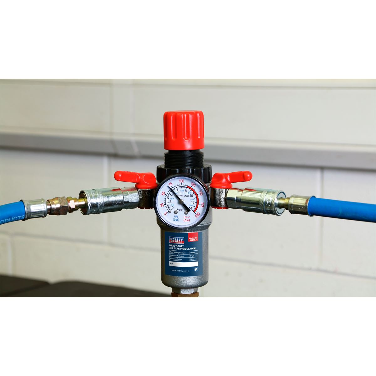 Sealey SA2FR Air Filter/Regulator Heavy-Duty Sealey