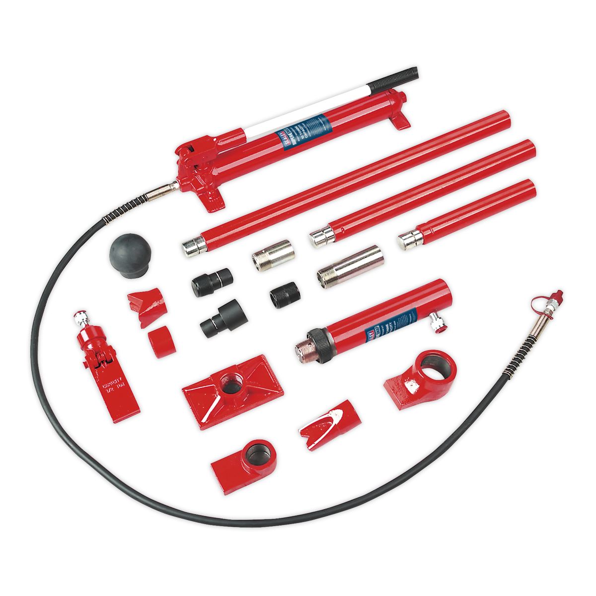Sealey RE83/10 Hydraulic Body Repair Kit 10 Tonne SuperSnap® Type Sealey