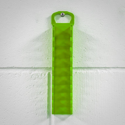 Sealey WR10HV Spanner Rack Capacity 10 Stubby Spanners - Hi-Vis Green Sealey