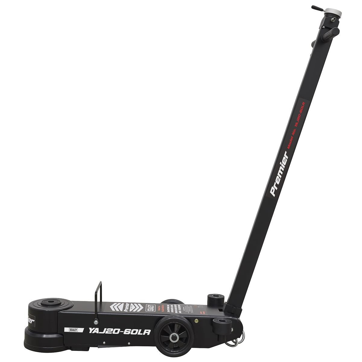 Sealey YAJ20-60LR Long Reach/Low Profile Air Operated Telescopic Jack 20-60 Tonne Sealey