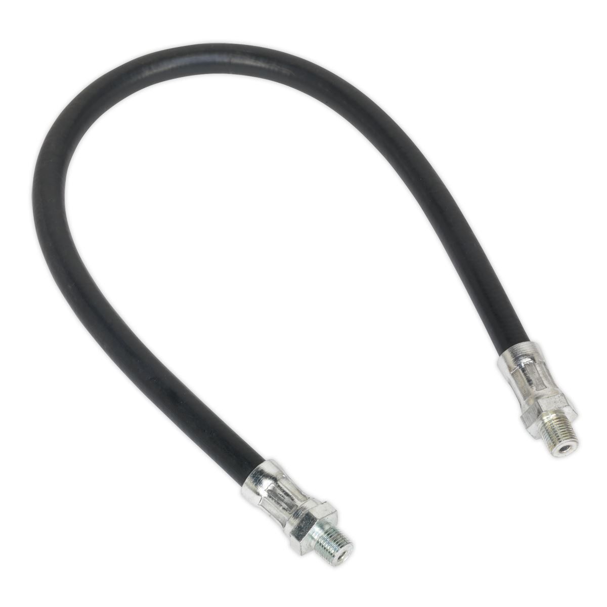 Sealey GGH450 Rubber Delivery Hose Flexible 450mm 1/8"BSP Sealey