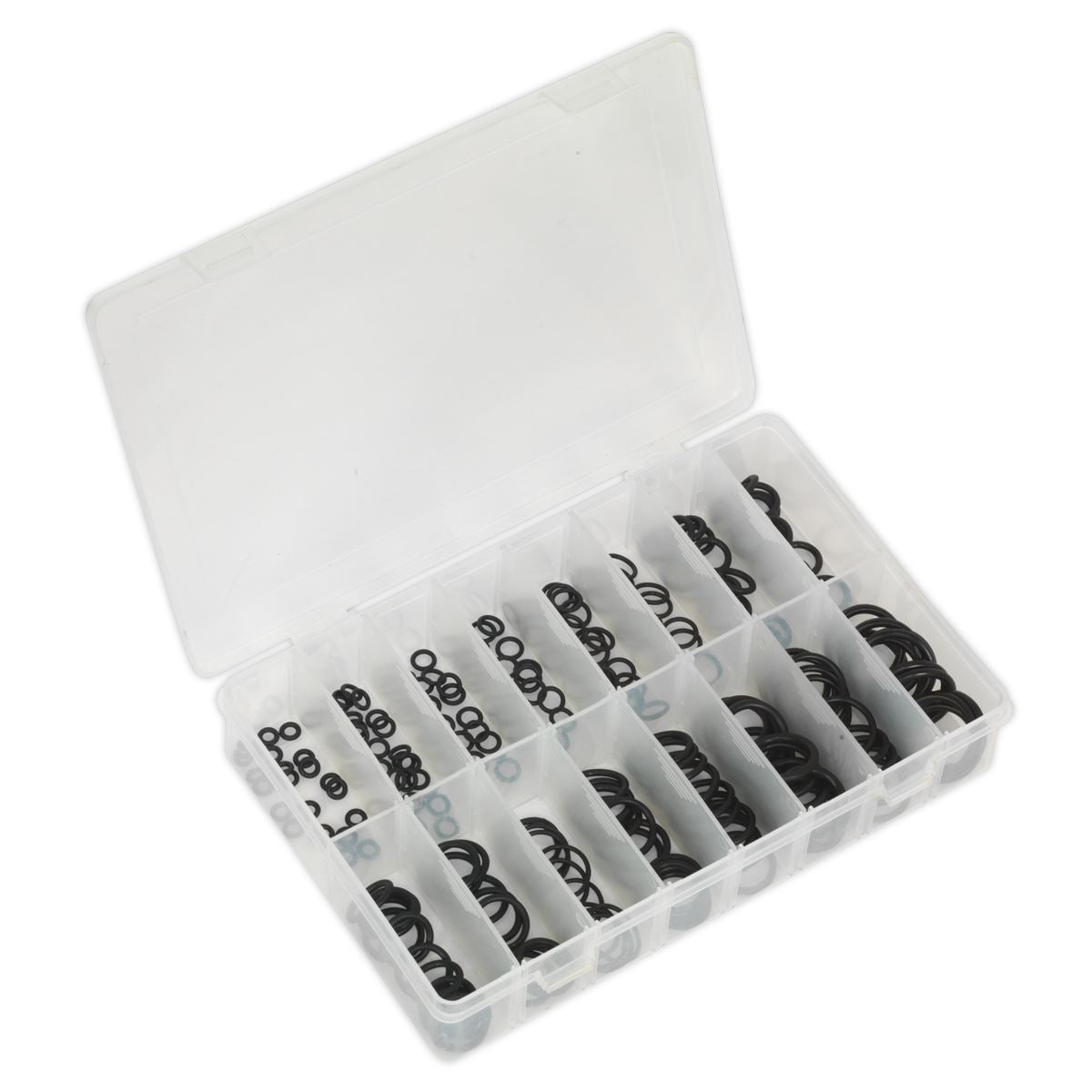 Sealey AB004OR Rubber O-Ring Assortment 225pc Metric Sealey