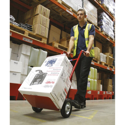 Sealey CST983 Sack Truck with Solid Tyres 150kg Capacity Sealey