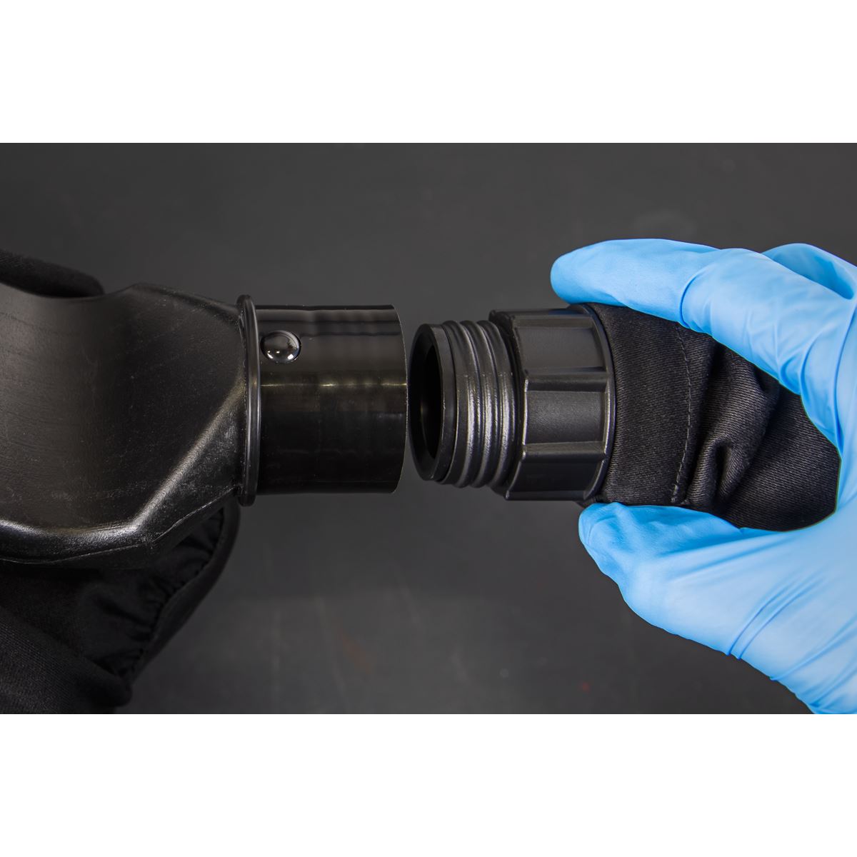 Sealey SSP80PAPR Face Shield with Powered Air Purifying Respirator (PAPR) Sealey