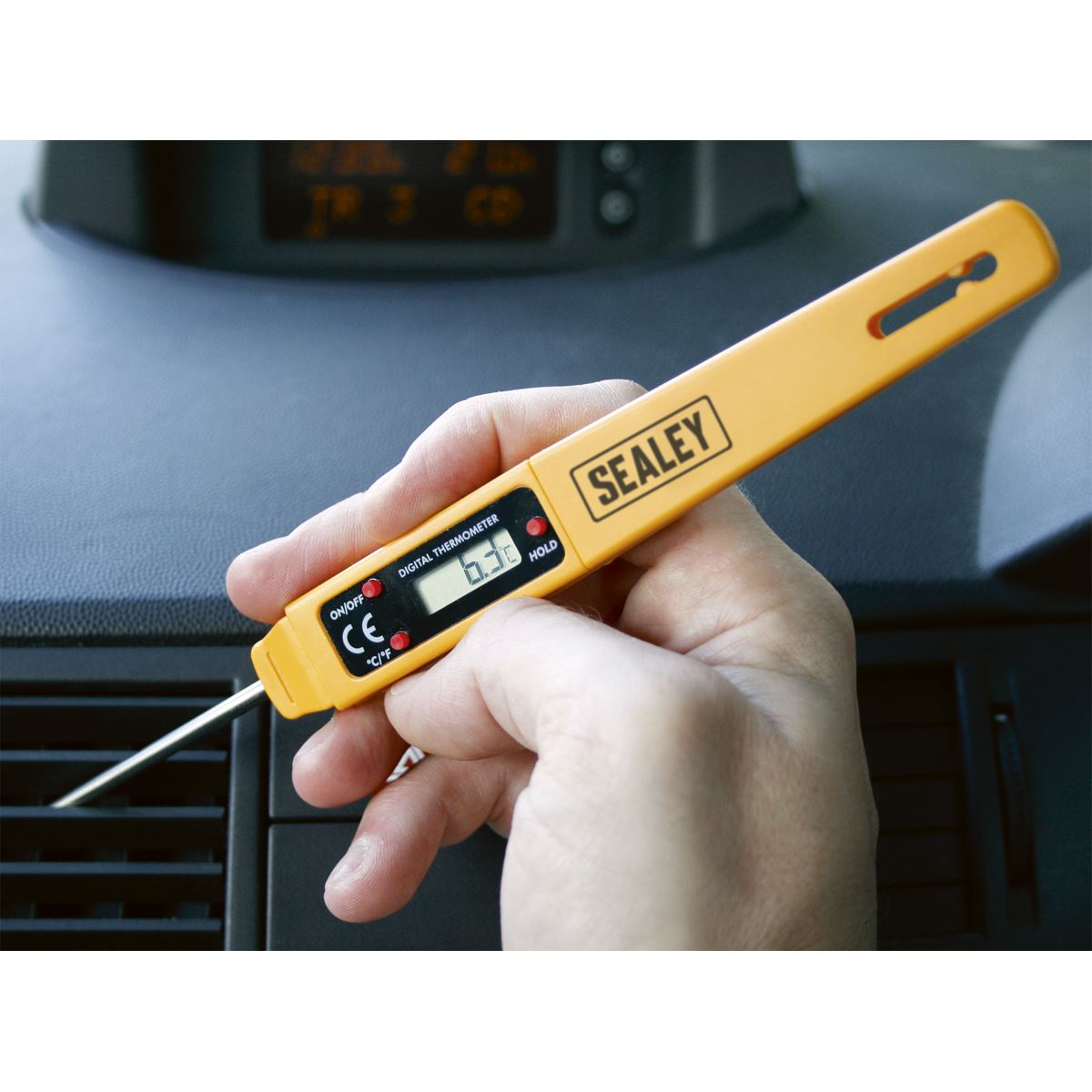 Sealey VS906 Mini Digital Thermometer Sealey