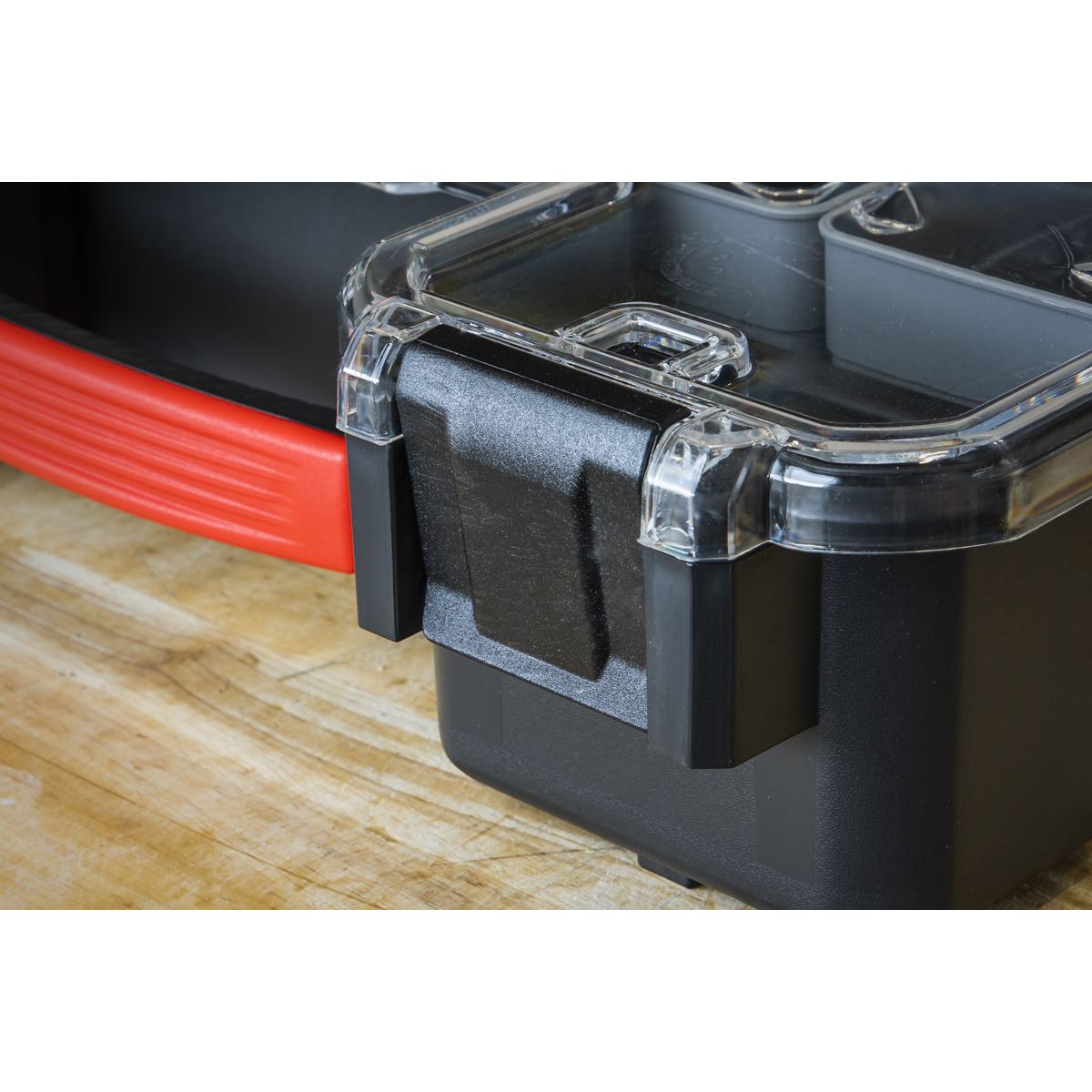 Sealey APAS10R Parts Storage Case with Fixed & Removable Compartments Sealey