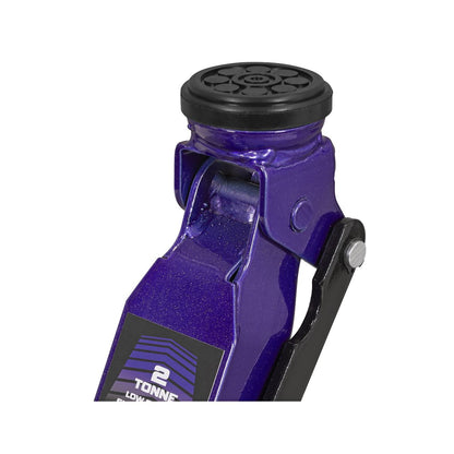 Sealey 1020LEP Low Profile Short Chassis Trolley Jack 2 Tonne - Purple Sealey