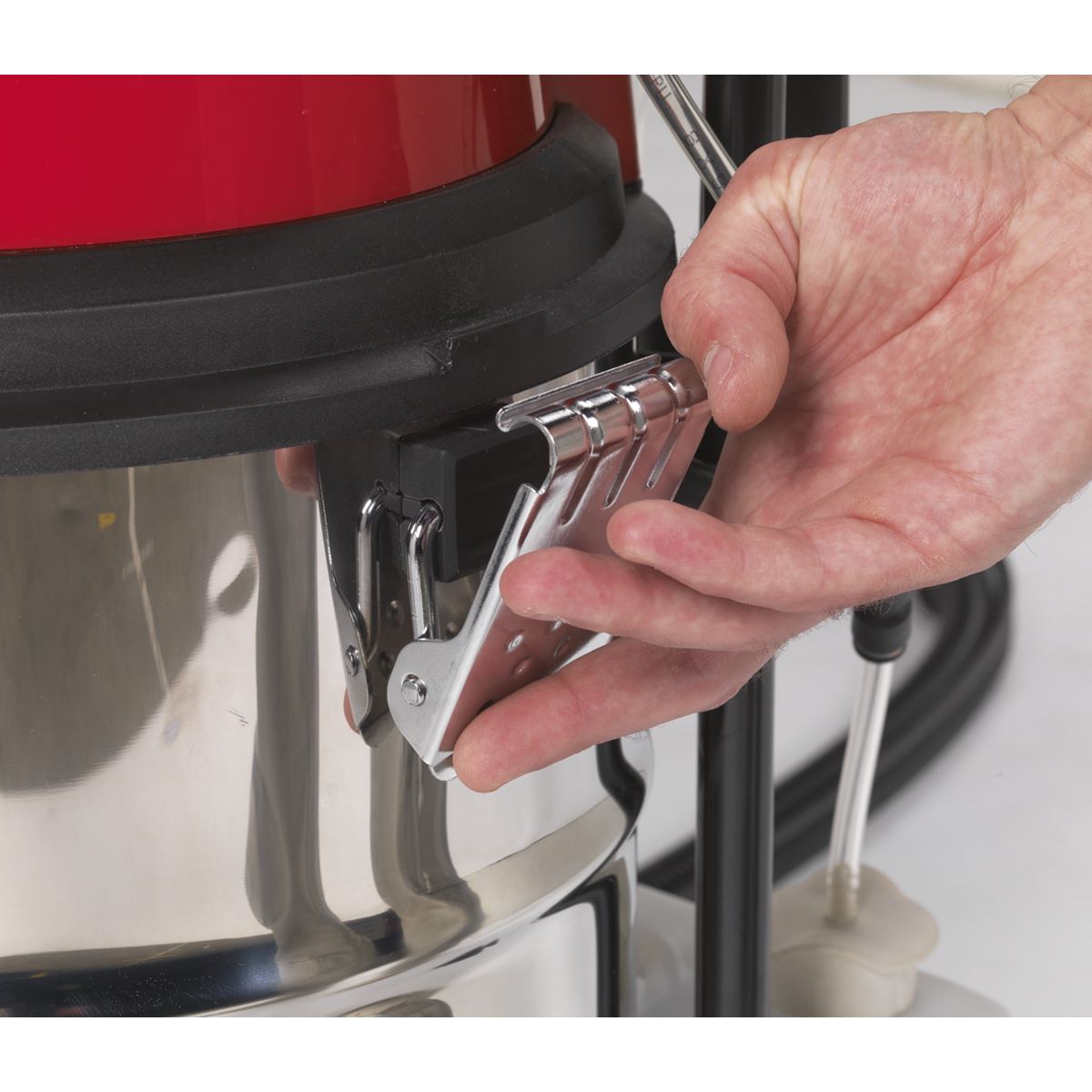 Sealey VMA915 Valet Machine Wet & Dry 30L Stainless Drum Sealey