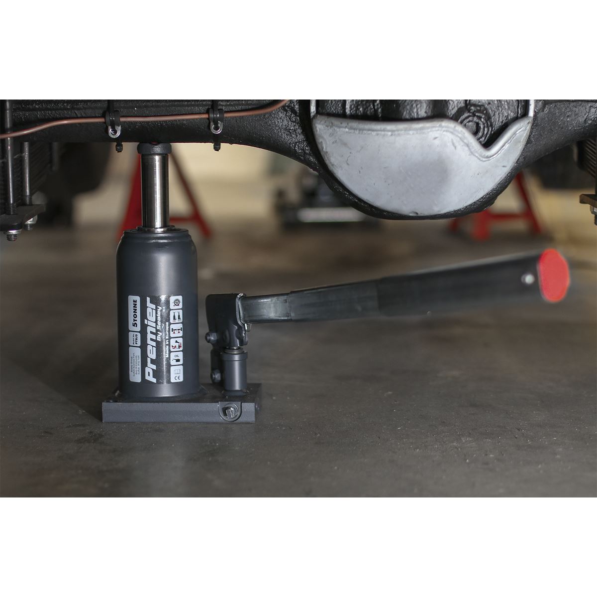 Sealey PTBJ5 Premier Telescopic Bottle Jack 5 Tonne Sealey