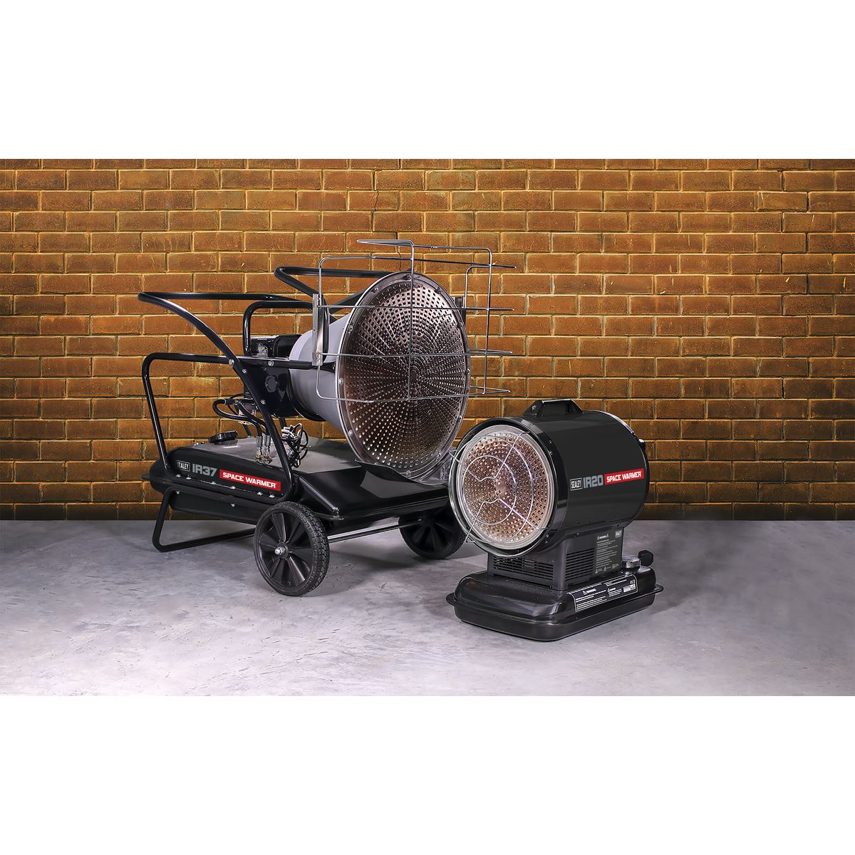 Sealey IR20 Infrared Space Warmer® Paraffin/Kerosene/Diesel Heater 70000Btu/hr Sealey