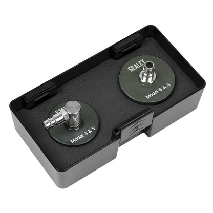 Sealey VS0204T Tesla - Brake Pressure Bleeder Cap Set Sealey