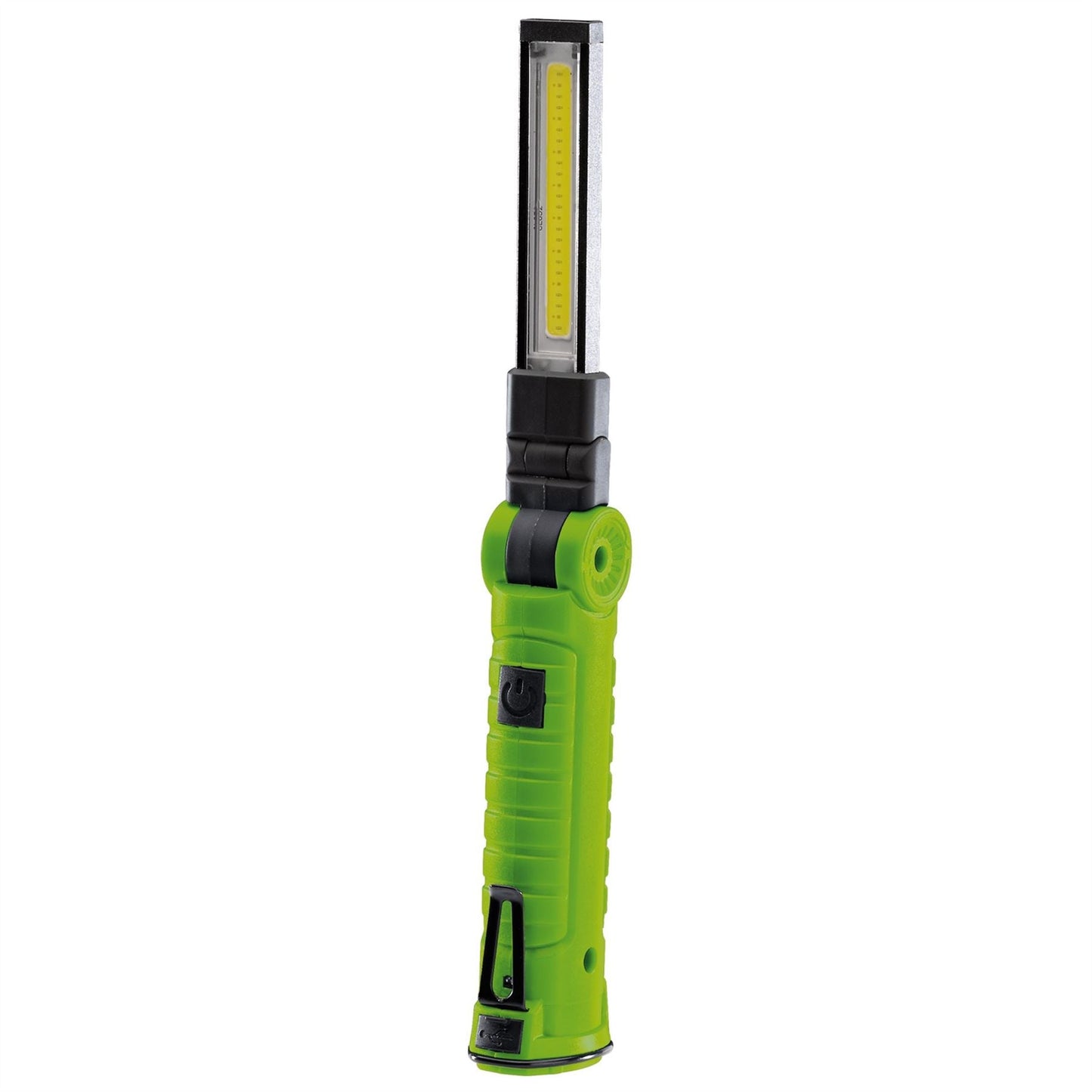 Draper 11856 COB/SMD LED Rechargeable Slimline Inspection Lamp 3W 170 Lumens Green 1 x USB Cable Supplied Draper
