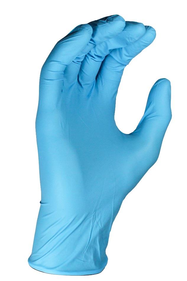 Shield GD19 Blue Nitrile Disposable Gloves – Case of 1000 (10 x 100) Shield