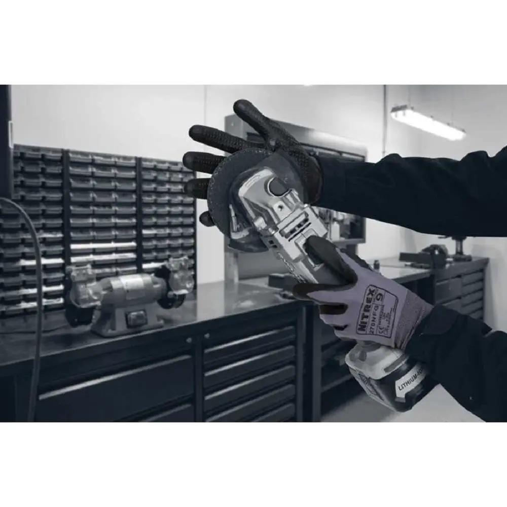 10 Pairs Nitrex Nitrile Coated Dot Grip Palm Work Gloves 9 L 270NFG Nitrex