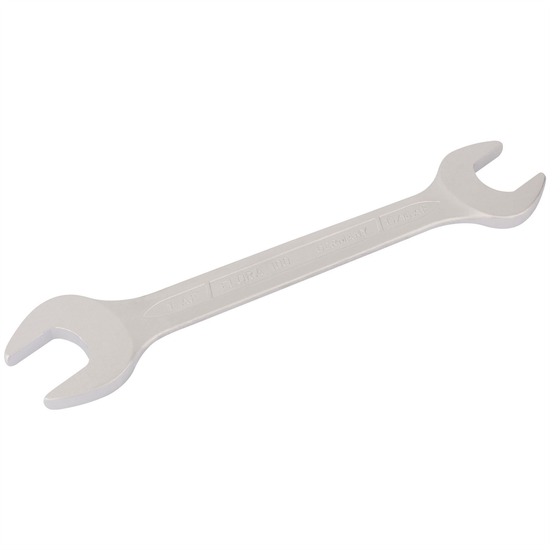 Elora 01581 Long Imperial Double Open End Spanner 15/16 x 1" Elora