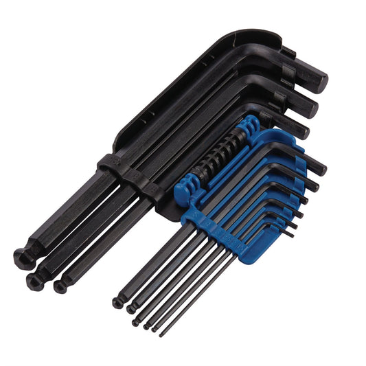 Draper 08380 Metric Hexagon and Ball End Hexagon Key Set 9 Piece Draper